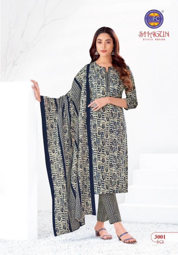 Mfc Shagun Vol 30 Lawn Cotton Dress Marerial Collection